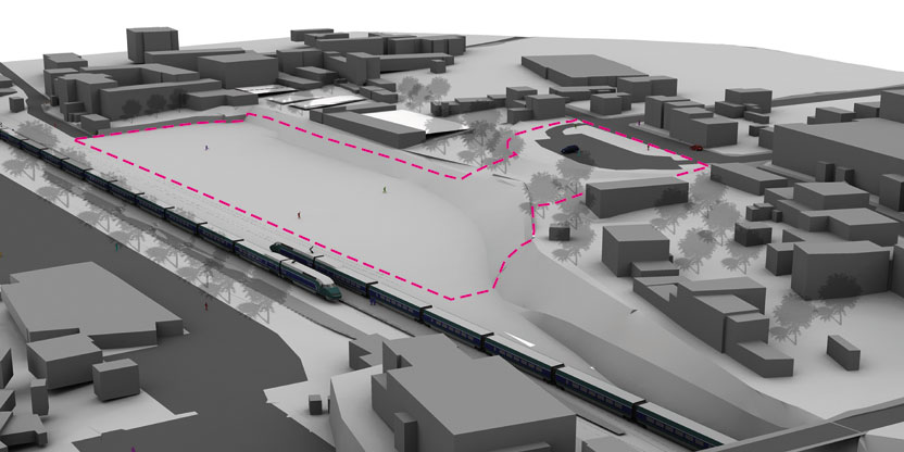 Etude pour la requalification d'une ancienne friche ferroviaire